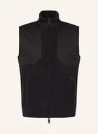 Kamizelki męskie - Boss Kamizelka Polarowa Sveedy schwarz - BOSS - miniaturka - grafika 1