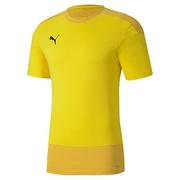 Koszulki męskie - PUMA PUMA Męska koszulka treningowa Teamgoal 23 z dżerseju żółty żółty (Cyber Yellow-Spectra Yellow M 656482 - miniaturka - grafika 1