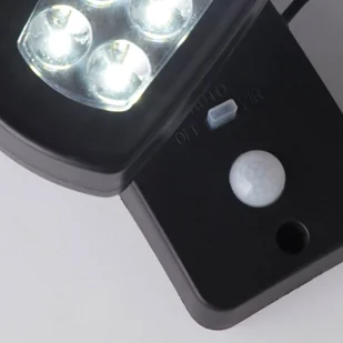 Searchlight Solarna lampa ścienna LED PIR, czujnik ruchu - Lampy ogrodowe - miniaturka - grafika 1