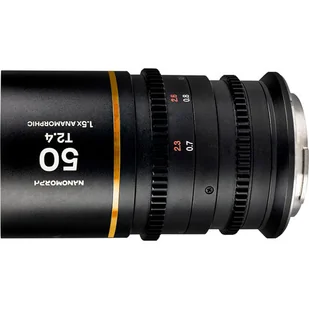 Obiektyw Venus Optics Laowa Nanomorph 50 mm T2,4 1,5X S35 Amber do Arri PL/Canon EF - Obiektywy - miniaturka - grafika 1