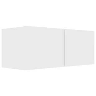 3-częściowy zestaw szafek telewizyjnych, biały  Lumarko! - Szafki RTV - miniaturka - grafika 6