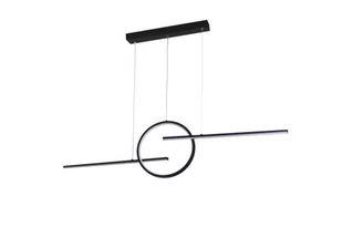 Wisząca lampa pierścieniowa Lauren AZ5257 LED 38W czarna - Lampy sufitowe - miniaturka - grafika 1