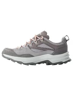 Jack Wolfskin Cyrox Texapore Low W damskie buty trekkingowe, kamyk, 41 EU - Buty trekkingowe damskie - miniaturka - grafika 1