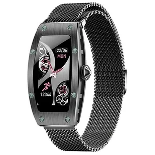 KUMI KU-K18 Czarny - Smartwatch - miniaturka - grafika 1