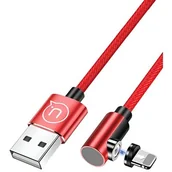 Kable USB - USAMS Kabel 90 Stopni Magnetyczny Do Iphone'a 1M - miniaturka - grafika 1
