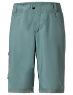 Spodenki rowerowe - Męskie spodenki rowerowe VAUDE Ledro Shorts Dusty moss M - miniaturka - grafika 1
