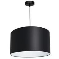 Lampy sufitowe - Luminex Arden 3473 Lampa wisząca zwis 1x60W E27 czarny/biały - miniaturka - grafika 1