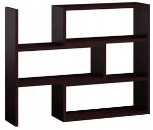 Regał Rozsuwany Irek Wenge Otwarty Szafka Półka - Regały - miniaturka - grafika 1