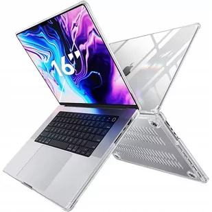 Supcase Etui na laptopa Unicorn Beetle Clear do Apple Macbook Pro 16 cali Przezroczysty - Torby na laptopy - miniaturka - grafika 2