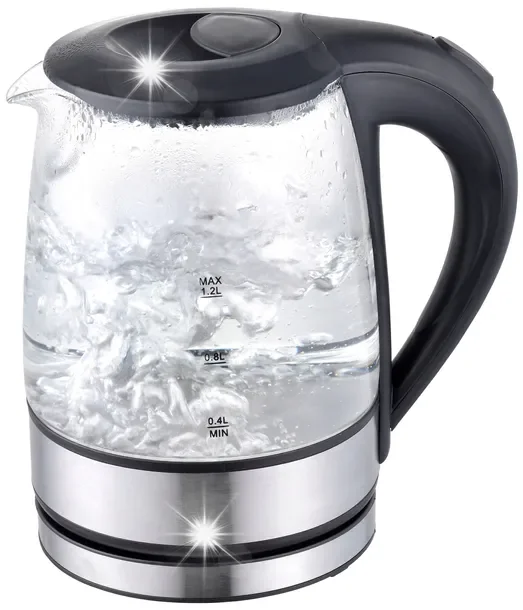 Czajnik elektryczny szklany Maestro 1,2l 1630W MR-062-BLACK