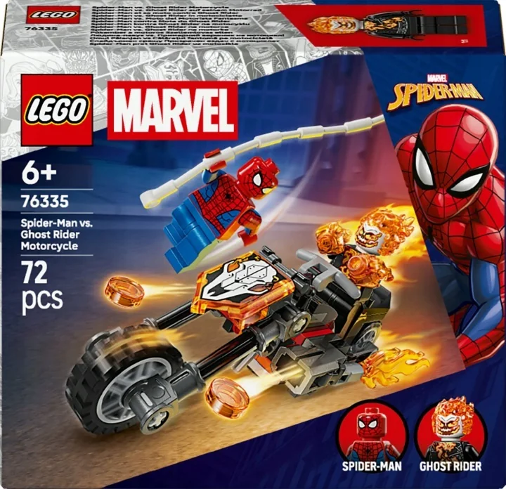 LEGO MARVEL SPIDER-MAN KONTRA GHOST RIDER NA MOTOCYKLU 76335