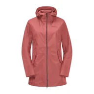 Odzież trekkingowa damska - Kurtka przeciwdeszczowa damska Jack Wolfskin Dakar Parka - miniaturka - grafika 1