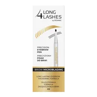 Akcesoria i kosmetyki do stylizacji brwi - Long 4 Lashes Pisak do brwi 02 Dark Brown - miniaturka - grafika 1