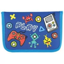 Piórnik dwuklapkowy bez wyposażenia GAMER - Piórniki - miniaturka - grafika 2
