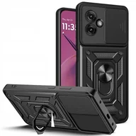 Etui i futerały do telefonów - Etui TECH-PROTECT Camshield Pro do Motorola Moto G55 5G Czarny - miniaturka - grafika 1