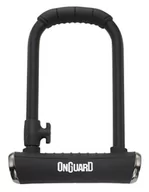 Zabezpieczenia do roweru - Onguard Zamknięcie Brute STD 8001X X-series U-LOCK - 16,8mm 115mm 202mm - 5 x Klucze z kodem CZARNE - miniaturka - grafika 1