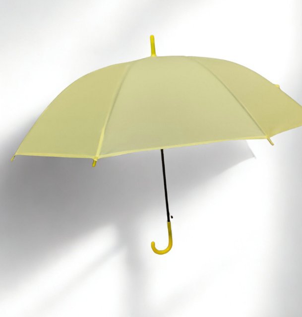 Pastelowy Parasol Damski Żółty Stylowy, Lekki Praktyczny i Automatyczny