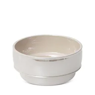 Tace i patery - Misa Dekoracyjna Ceramiczna Simona 20X20X10 Perłowa - miniaturka - grafika 1