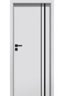 Drzwi wewnętrzne - Pol-Skone Dzwi Wewnętrzne Pełne Tiara W10 Malowane Szary Mat - miniaturka - grafika 1