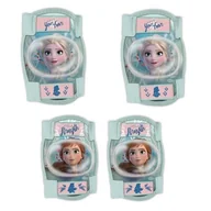 Ochraniacze - 4x Ochraniacz Na Kolana Łokcie Osłona Frozen Elsa - miniaturka - grafika 1