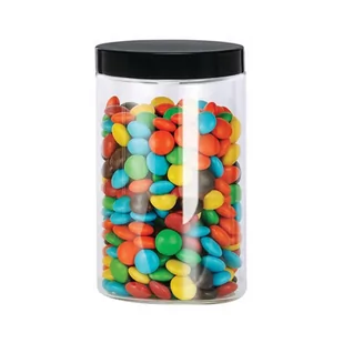 Słoik Plastikowy 1000Ml Pojemnik 1L - 1Szt Na Makaron, Ryż, Płatki - Pojemniki kuchenne - miniaturka - grafika 1