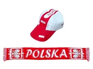 Gadżety dla kibiców - ZESTAW KIBICA BIAŁO-CZERWONY 2el - miniaturka - grafika 1