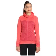 Bluzy sportowe damskie - Bluza damska Kilpi Layana-W Rozmiar: S / Kolor: różowy - miniaturka - grafika 1