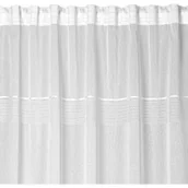 Firany - Firana gotowa EUROFIRANY Ines 140 x 270 cm Biały - miniaturka - grafika 1