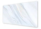 Dekoracje domu - Panel kuchenny HOMEPRINT Subtelny jasny marmur 125x50 cm - miniaturka - grafika 1