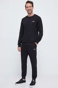 Fila dres bawełniany kolor czarny - Dresy męskie - miniaturka - grafika 1