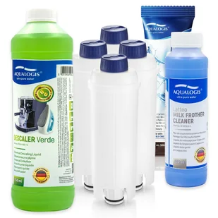 Zestaw Delonghi Aqualogis AL-S002 4szt, Verde 750ml, Latteo 250ml - Akcesoria i części do ekspresów do kawy - miniaturka - grafika 1