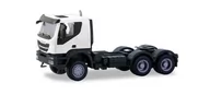 Kolekcjonerskie modele pojazdów - Ciągnik Iveco Trakker 6x6, biały Herpa 310529 - miniaturka - grafika 1