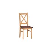 Krzesła - Krzesło D MebloCross Olcha, Eco Brąz - miniaturka - grafika 1