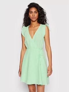 Sukienki - Vero Moda Sukienka codzienna Natali 10263273 Zielony Regular Fit - grafika 1