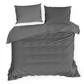Pościel - Eurofirany Pościel stalowa z satyny Nova3 220x200 ef-psc-nova3stal-220 - miniaturka - grafika 1