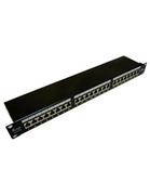 Pozostałe akcesoria sieciowe - Patch panel STP kat.5e 24 porty LSA 1U - miniaturka - grafika 1