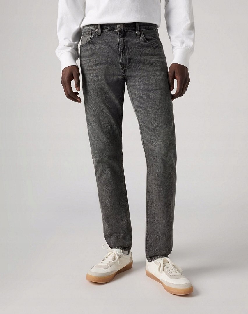 LEVI'S JEANSY MĘSKIE CASUAL SZARE Z PRZETARCIAMI 34/32 26EA