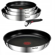 Zestawy garnków i patelni - PATELNIE POKRYWKI TEFAL 22 24 28 EMOTION INGENIO INDUKCJA - miniaturka - grafika 1