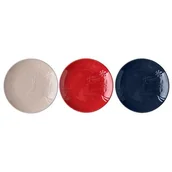 Talerze - Talerz deserowy Carols 20 cm mix kolorów - miniaturka - grafika 1