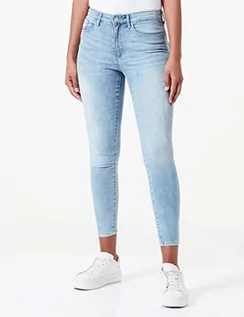 Spodnie damskie - VERO MODA spodnie damskie jeans, Light Blue Denim, (XS) W / 30L - grafika 1