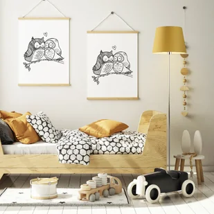 Lampa podłogowa z musztardowym abażurem VASTO - Lampy stojące - miniaturka - grafika 1