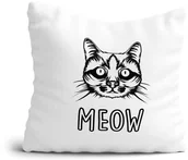 Gadżety dla niej i dla niego - Poduszka Meow Kot - miniaturka - grafika 1