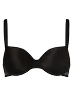 Biustonosze - Passionata - Damski biustonosz z fiszbinami wyściełany, czarny - miniaturka - grafika 1