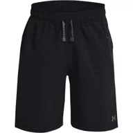 Odzież sportowa dziecięca - Spodenki krótkie chłopięce Under Armour Woven Shorts - miniaturka - grafika 1