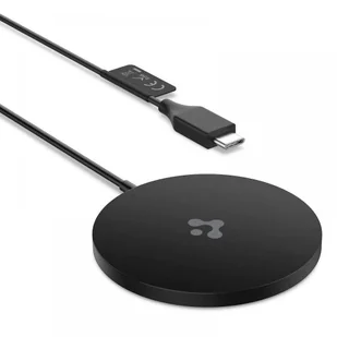 Spigen Ładowarka bezprzewodowa PowerArc ArcField Qi MagSafe PF2009, czarna 8809756640629 - Ładowarki do telefonów - miniaturka - grafika 2