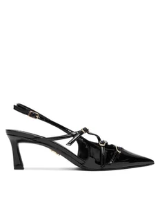 Steve Madden Sandały Liana SM11003386 Czarny - Sandały damskie - miniaturka - grafika 1