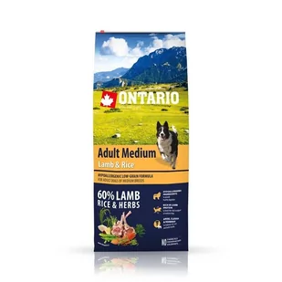 Purizon Ontario Adult Medium Lamb & Rice - Sucha karma dla psów - miniaturka - grafika 1