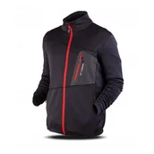 Bluzy sportowe męskie - Męska bluza Trimm Micron Rozmiar: L / Kolor: czarny - miniaturka - grafika 1