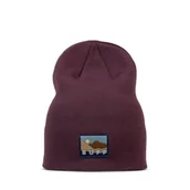 Czapki damskie - Buff Dzianinowa czapka dla mężczyzn i kobiet, dla dorosłych, zimna, praktyczna, wszechstronna, modna, termoizolacyjna, wygodna, jeden rozmiar, czerwona - miniaturka - grafika 1