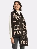 Apaszki i szaliki damskie - PSYTUL / szalik - miniaturka - grafika 1